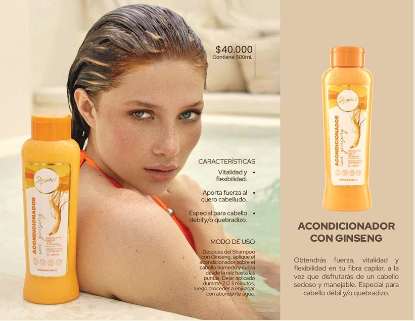 Acondicionador con ginseng Anyeluz referencia SM-156