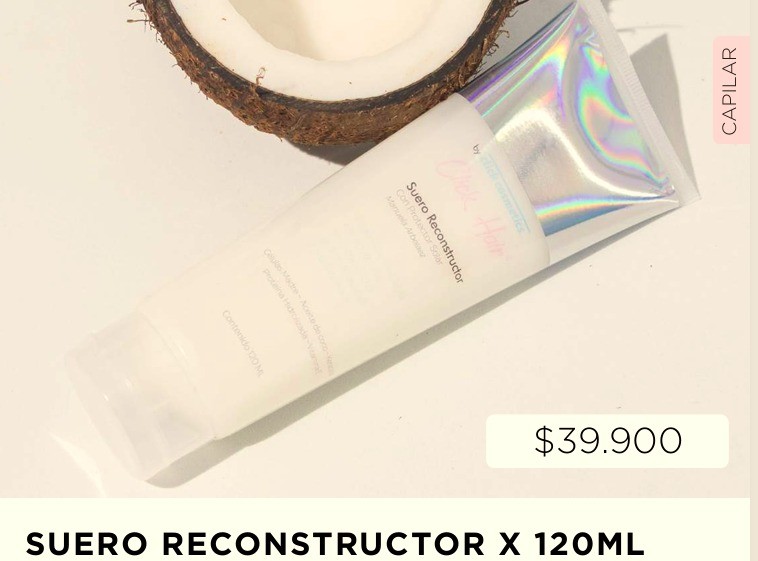 Suero reconstructor Clickair 120 ml referencia SM-163