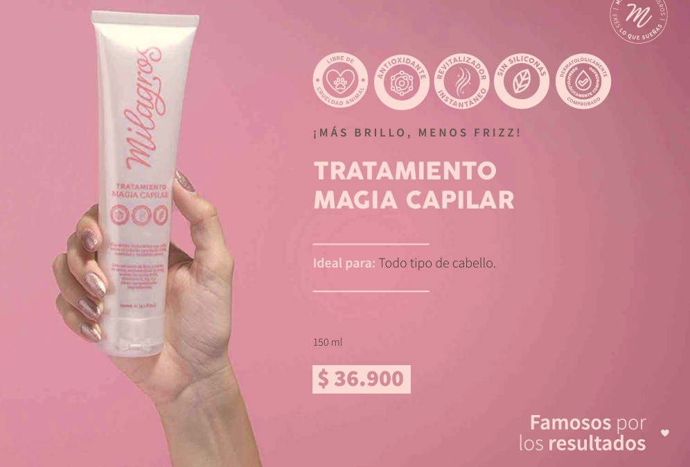 Tratamiento Magia Capilar Milagros referencia SM-170