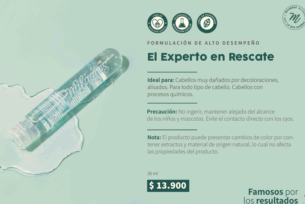 El Experto en Rescate Milagros 30 ml referencia SM-173