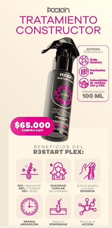 Tratamiento constructor Poción 100 ml referencia SM-175
