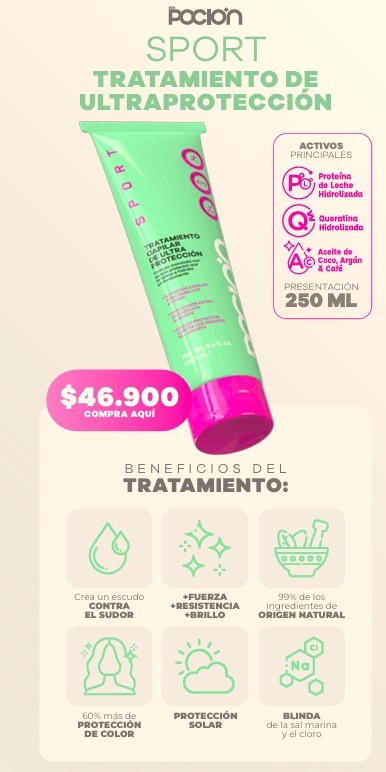 Tratamiento ultraproyección Sport Poción referencia SM-176