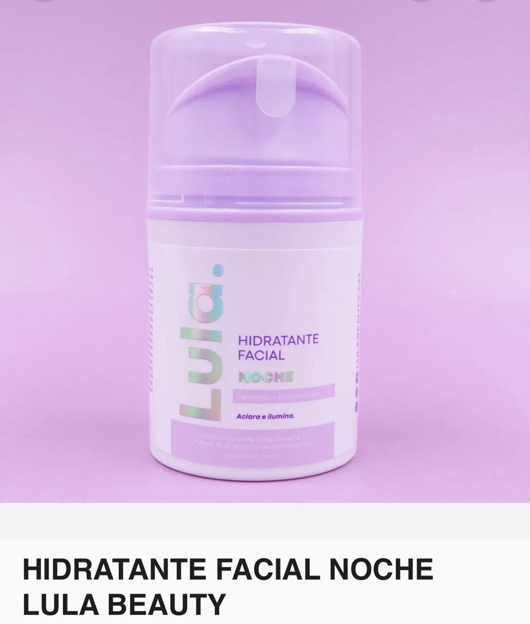 Hidratante Facial Noche Lilia Beauty referencia SM-201