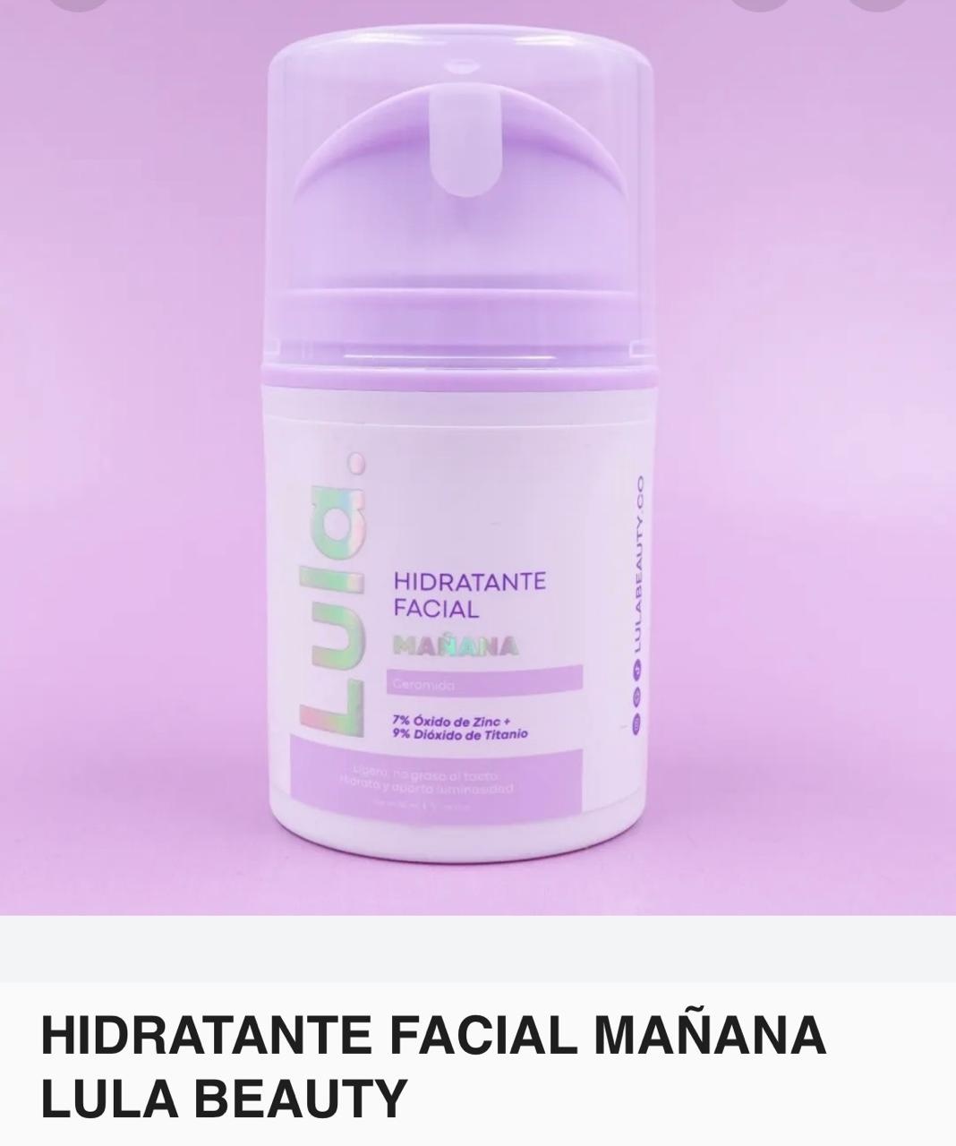 Hidratante Facial Mañana Lilia Beauty referencia SM-207
