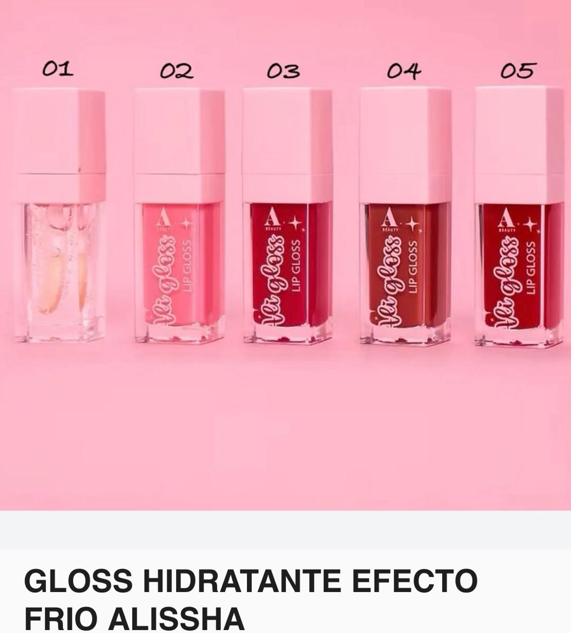 Gloss Hidratante Efecto Frío Alissha referencia SM-142