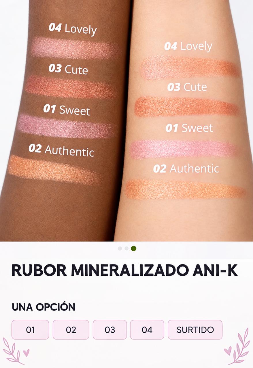 Rubor Mineralizado Ani-K referencia SM-144