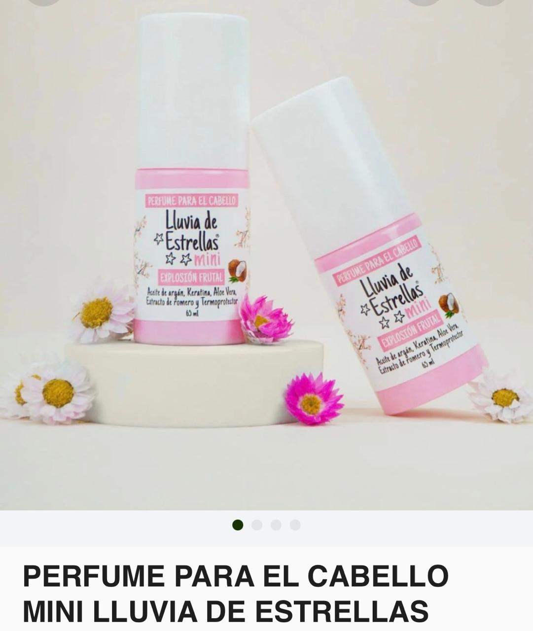 Perfume para el Cabello Mini Lluvia de Estrellas referencia SM-148
