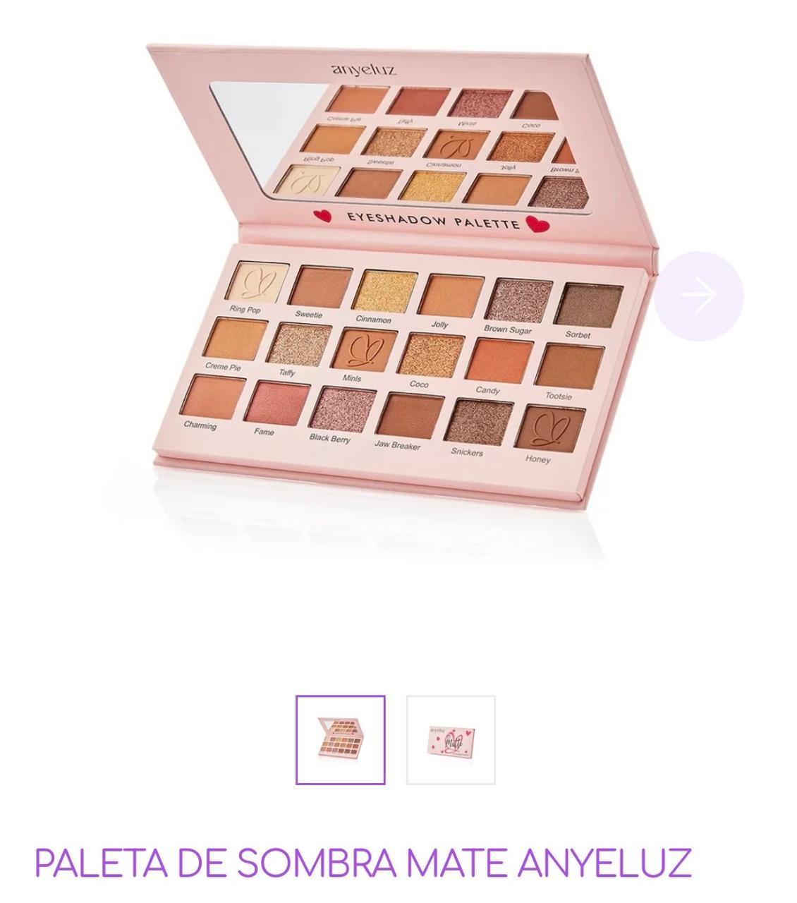 Paletas de sombras referencia SM-019